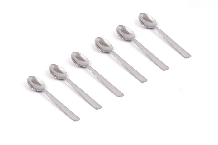 Hermia Juego de Cucharas Classic (6 Piezas) de Acero, Elegancia y Durabilidad para su Mesa